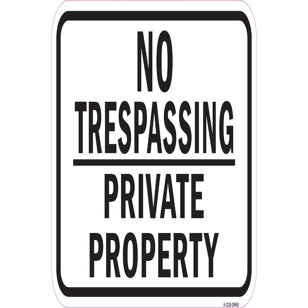Signmission Safety Sign, 12 in Height, Aluminum, 24945 A-1218-24945 - main